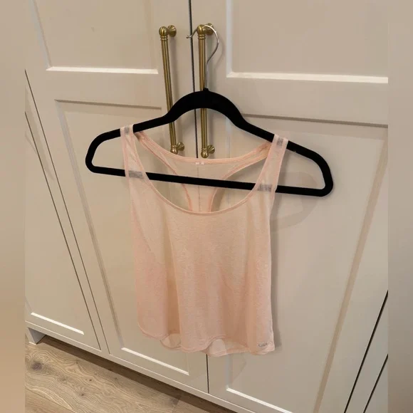 ALO Yoga arrow Tank Top sheer peach - Picture 2 of 4